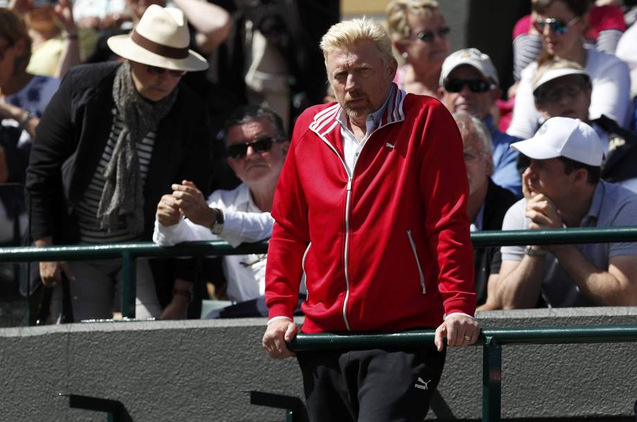 Boris Becker interdetto: il coach di Nole non  riuscito a dare la scossa nonostante due richieste di aiuto da parte del serbo. Reuters